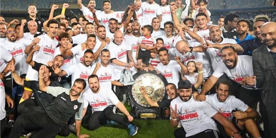 فيريرا يمنح 10 لاعبين راحة سلبية بعد تتويج الزمالك بالدوري