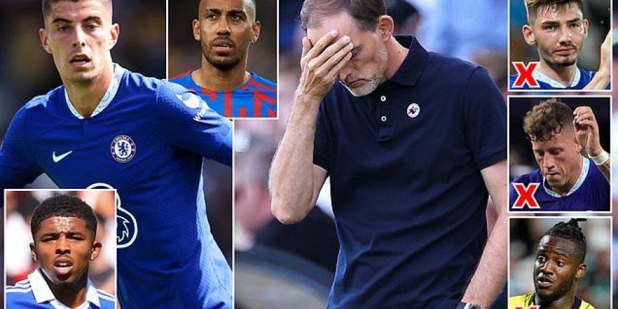 Chelsea's late transfer scramble: Thomas Tuchel is DESPERATE for a new No 9, a centre back and has multiple high-earners without even a squad number... the 3-0 disaster at Leeds was a stark warning that Blues need reinforcements