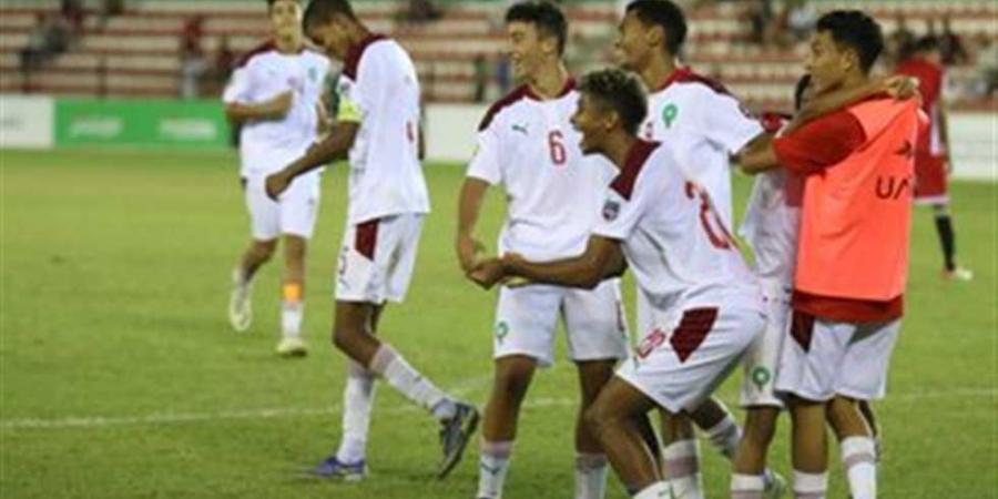 المغرب يتأهل لنهائي كأس العرب للناشئين