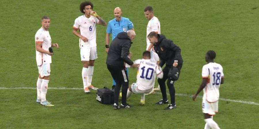 هازارد يتعرض للإصابة ويعجز عن استكمال مباراة بلجيكا ضد هولندا