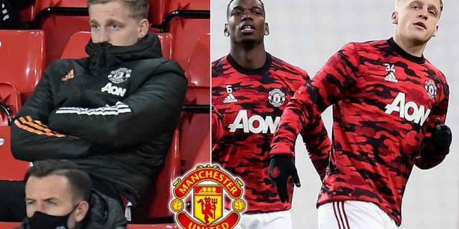 REVEALED: Donny van de Beek's Man United rift over Paul Pogba - Former agent admits his client wanted to leave last season after his French midfield rival 'turned up late of training' but STILL started ahead of him