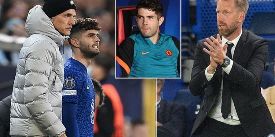 Christian Pulisic is hoping for a 'fresh start' under new manager Graham Potter at Chelsea - after the American fell out with previous boss Thomas Tuchel - but admits he now has to 'prove himself' at Stamford Bridge