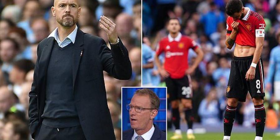 'They've been embarrassed... the manager got it wrong!': Robbie Mustoe SLAMS Man United boss Erik Ten Hag's tactics in first-half drubbing by rivals City... as Robbie Earle insists all their hard work in last four games has been 'undone in 45 minutes'