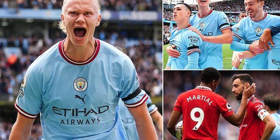 'I felt a hungry club that wanted to attack this game… I felt something special going to happen': Erling Haaland says he sensed Man City stars wanted to DESTROY rivals United when he returned to the club after the international break