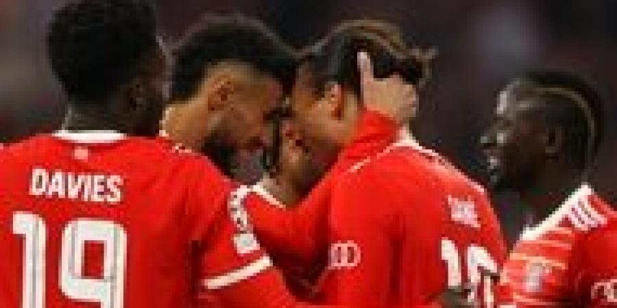 WATCH: Sane rocket gives Bayern early lead over Plzen 