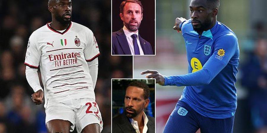 'He deserves to be in the England team!': Rio Ferdinand calls for Gareth Southgate to play Fiyako Tomori in his Three Lions defence ahead of AC Milan's Champions League tie with Chelsea as the World Cup edges closer