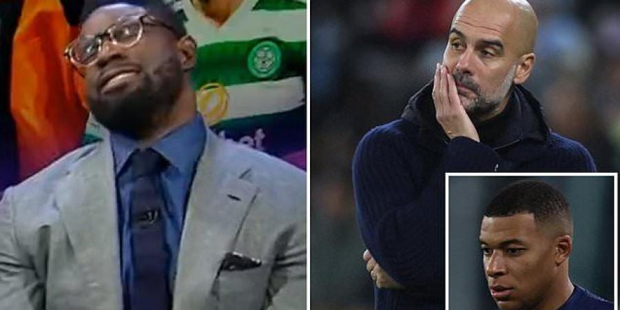 Jamie Carragher claims Manchester City have an 'INFERIORITY COMPLEX' in the Champions League and insists they 'go a little bit smaller' in the competition... with Micah Richards fearing Pep Guardiola's side will face PSG in the last 16