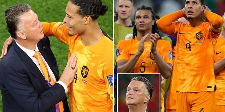Virgil van Dijk reveals Holland's stars are taking inspiration from Louis van Gaal's fight against prostate cancer and insists 'we will definitely go that extra yard knowing this is his last World Cup' before his retirement