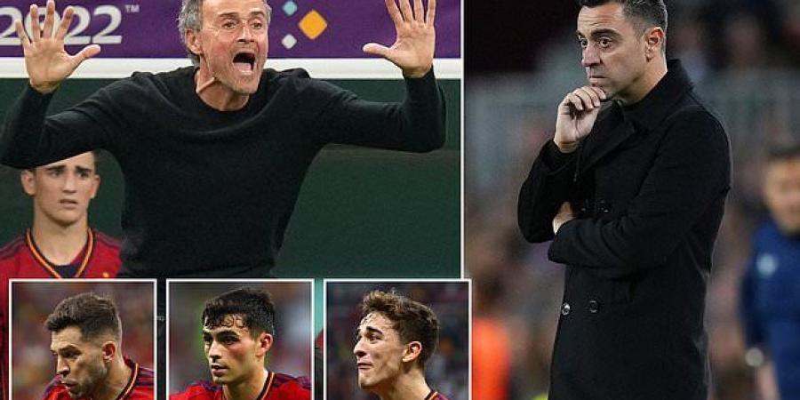 DOMINIC KING: Luis Enrique had joked that things were going too well for his Spain team at the World Cup... now they face adversity - but he'll feel more at home!