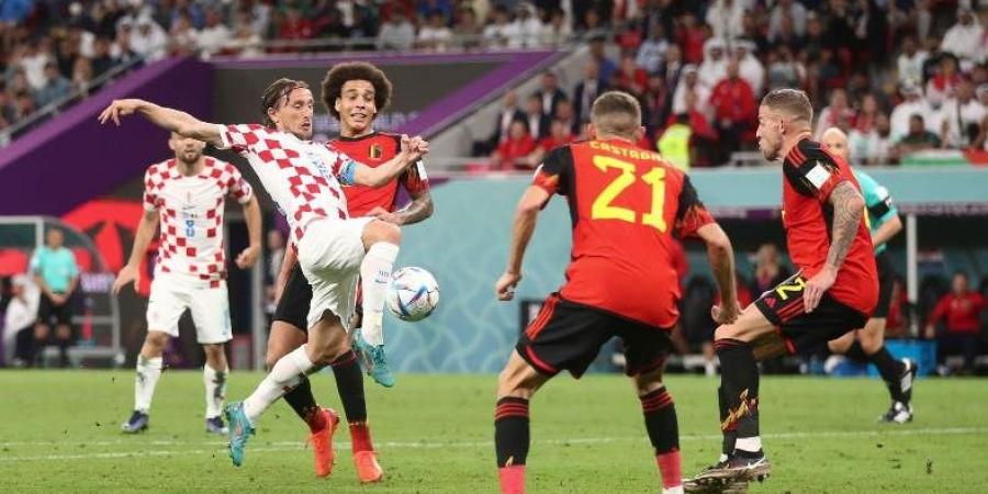 نتيجة مباراة كرواتيا ضد بلجيكا في كأس العالم قطر 2022