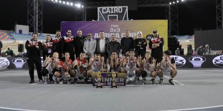 مصر تتوج ببطولة إفريقيا 3×3 للشباب والآنسات ..ويتأهلان لكأس العالم للسلة