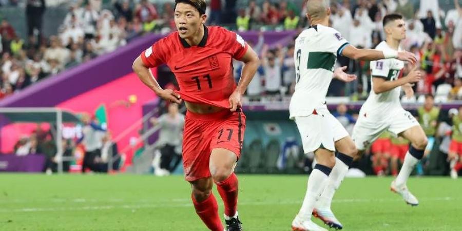 البرتغال وكوريا الجنوبية يتأهلان إلى دور الـ 16 من المجموعة الثامنة بكأس العالم 2022