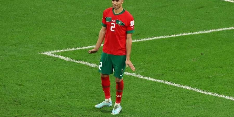 كأس العالم 2022 - والده: أشرف حكيمي لا يلعب بكامل لياقته ولكنه يقاتل