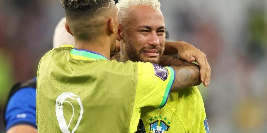 كرواتيا ضد البرازيل.. بكاء نيمار ورفاقه عقب توديع كأس العالم "فيديو"