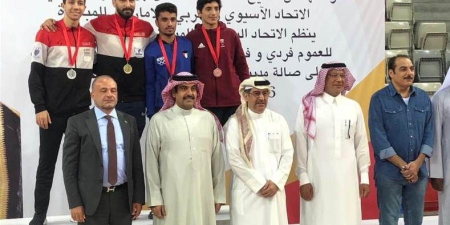 11 ميدالية متنوعة لمصر في اليوم الثاني بالبطولة العربية للسلاح بالبحرين