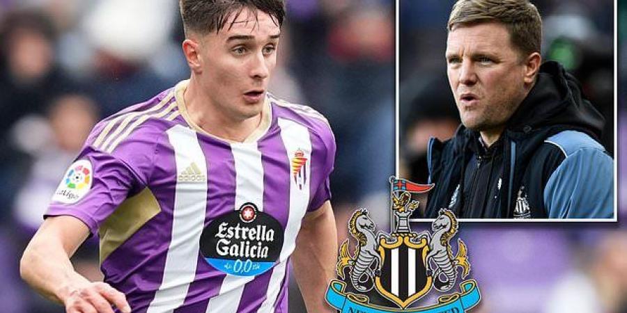Newcastle hold further talks to sign Real Vallodolid's teenage defender Ivan Fresneda... with the Magpies keen to beat Arsenal in the race for his signature