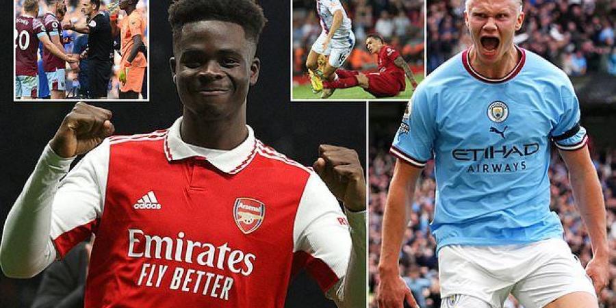 SPORTSMAIL'S MID-SEASON REVIEW: Saka is already the most important player in Arsenal's title push, 'Freakish' Haaland has been a spectacular signing for Man City while VAR got it BADLY wrong for disallowing Cornet's goal against Chelsea