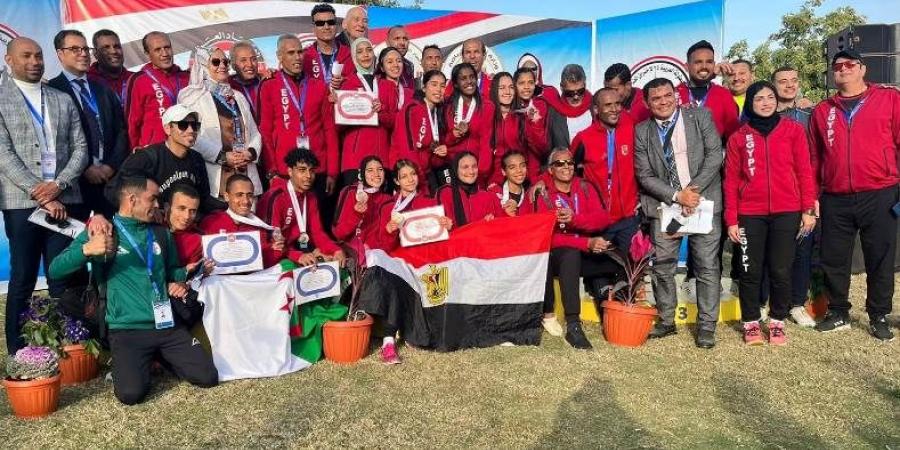 مصر تحصد 5 ميداليات في منافسات الفرق بالبطولة العربية لاختراق الضاحية