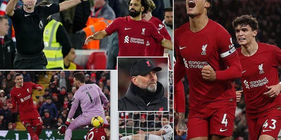 Jurgen Klopp hails Liverpool's response to VAR setback against Wolves after admitting he was 'worried' they would lose 'control' like they have in previous games this season