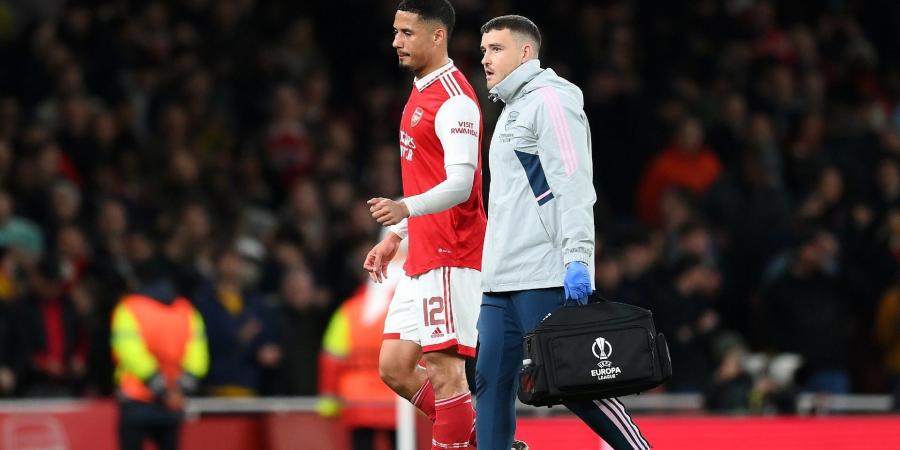 How long will William Saliba & Takehiro Tomiyasu be out for? Arsenal boss Mikel Arteta delivers injury updates