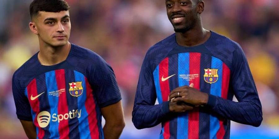 الكشف عن موقف بيدري وديمبلي من المشاركة مع برشلونة أمام ريال مدريد