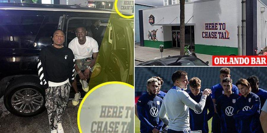 Arsenal star Folarin Balogun sends American fans into a frenzy with Instagram post as he appears to be in Orlando near the USMNT's training camp after ditching England duty