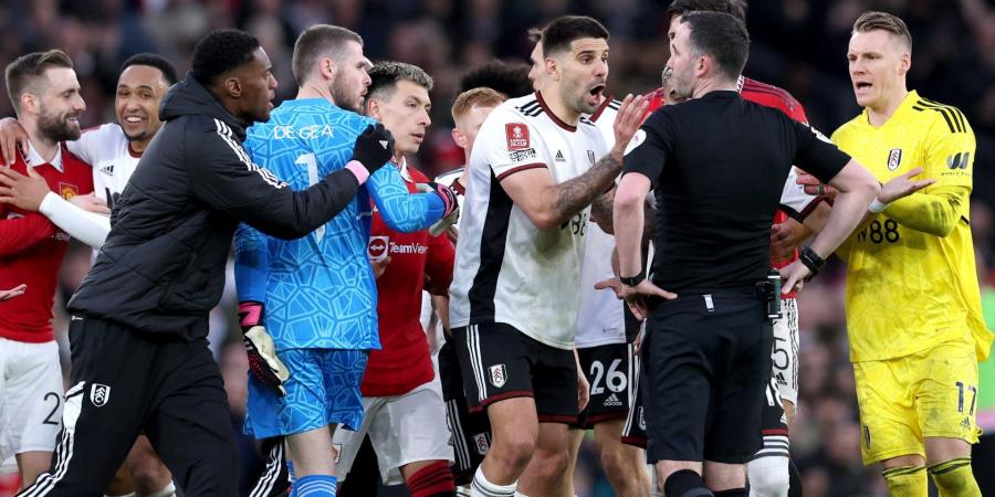 Has red card rage cost Aleksandar Mitrovic a transfer to Man Utd? Fulham striker was wanted by Red Devils before referee shove