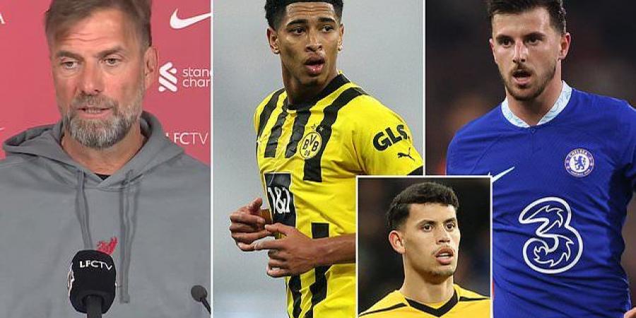 Jurgen Klopp says Liverpool made 'POSITIVE' progress on their summer transfer plans in the international break... as he insists their clashes with Man City, Chelsea and Arsenal over the next seven days is 'like a Champions League week'