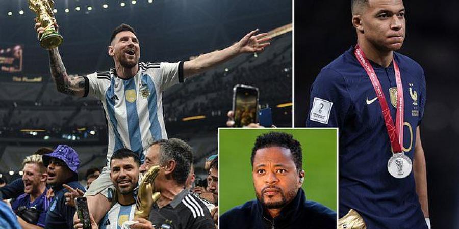 'I went to my car and CRIED!': Patrice Evra reveals his emotional reaction to France's penalty shootout defeat by Argentina in the World Cup final... and admits he was in pain for THREE DAYS 