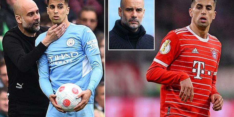 Joao Cancelo fires another shot at Pep Guardiola just hours before his return to Man City - insisting he agrees with Bayern's 'principles' and his coaches are 'very professional' - after a bust-up with the Spaniard led to his bitter loan exit 