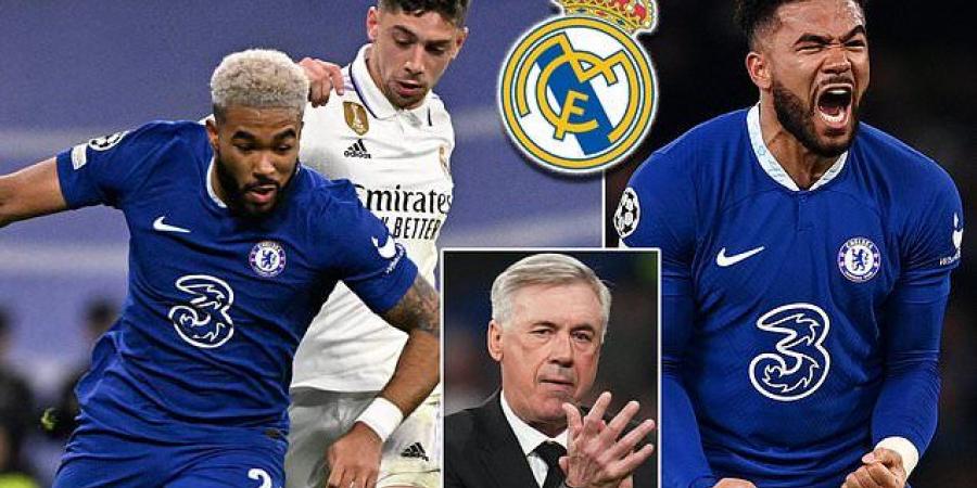 Real Madrid 'are ready to make fresh bid for Reece James this summer if Chelsea are forced to sell to balance the books'... with Spanish giants believing the England defender 'could be available for just £44m'