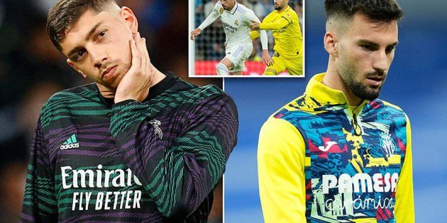 Federico Valverde 'does NOT regret punching Alex Baena and is prepared to defend his allegations against the Spanish midfielder in court' after Real Madrid star's furious row with the Villarreal winger in Bernabeu car park 