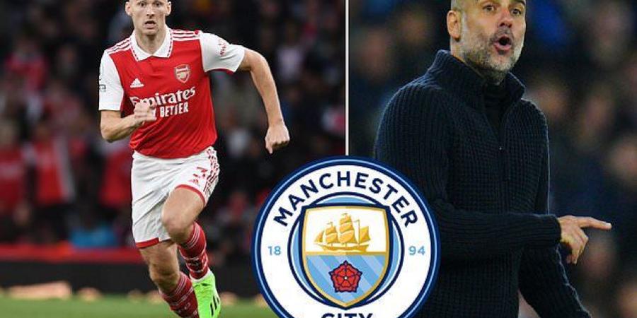 Manchester City 'keen to explore possibility of signing Arsenal star Kieran Tierney from their title rivals'... with Celtic also in the race for the Scottish full-back since he fell down the pecking order at the Gunners