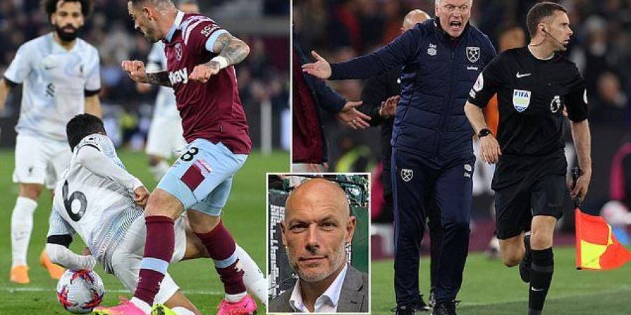 David Moyes reveals he has held talks with referees' chief Howard Webb - as he faces an FA probe after accusing VAR officials of 'disrespect' for failing to award West Ham a late penalty during 2-1 defeat by Liverpool 