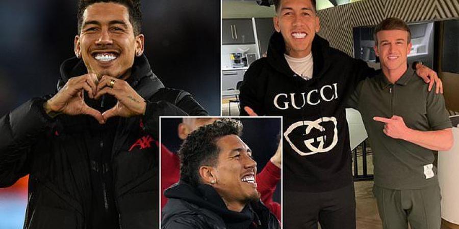 I'll have the 'Bobby Dazzlers'! Liverpool striker Roberto Firmino's dentist reveals Brazilian 'asked for "beyond grade one" white teeth' and had to have a 'super-white' colour CREATED for his famous smile