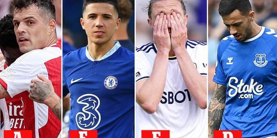 PREMIER LEAGUE REPORT CARDS - PART ONE: There's optimism for Arsenal despite Man City pipping them to the title and Brighton were brilliant... but it was pure misery for big-spending Chelsea while Everton and Leeds stunk the place out 