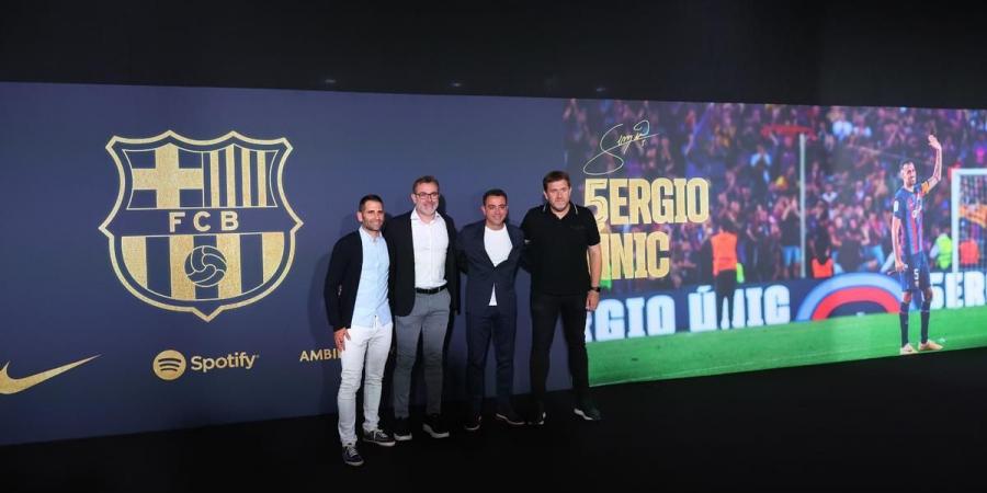 Some very well known guests at Sergio Busquets' goodbye