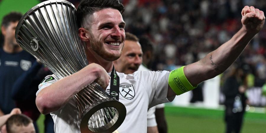 Arsenal want to swiftly conclude £90m Declan Rice transfer as they aim to beat Man Utd to West Ham captain & land their No.1 summer target