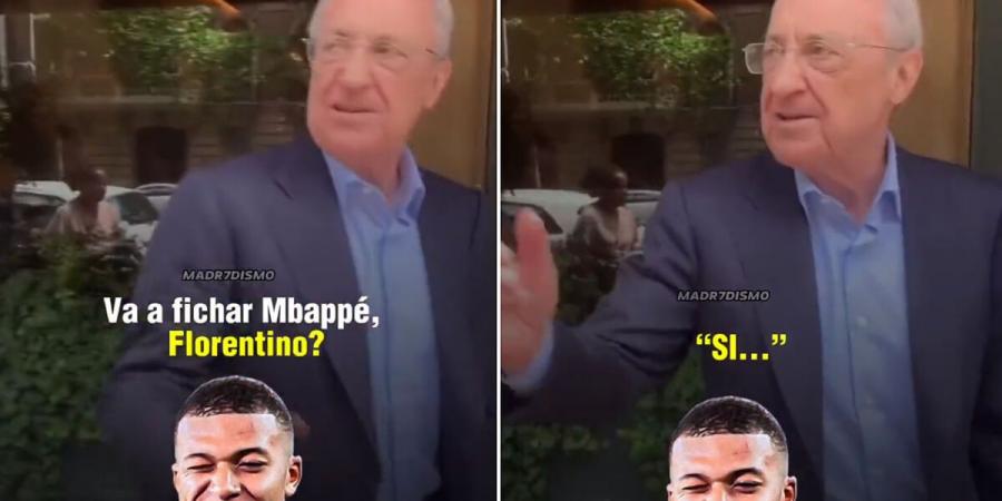 Florentino Perez tells fan: Yes, Real Madrid will sign Mbappe, but...