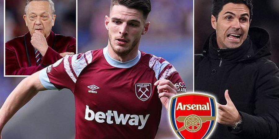 Arsenal FINALLY reach a £105m agreement with West Ham for Declan Rice, with personal terms a formality after England star asked Hammers to accept Gunners offer as City interest cooled