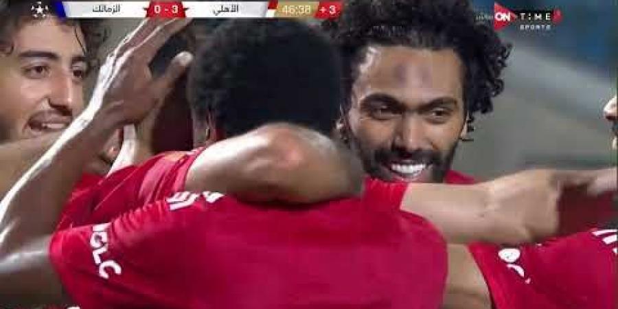 أهداف فوز الأهلي على الزمالك 4-1 (الدوري المصري)