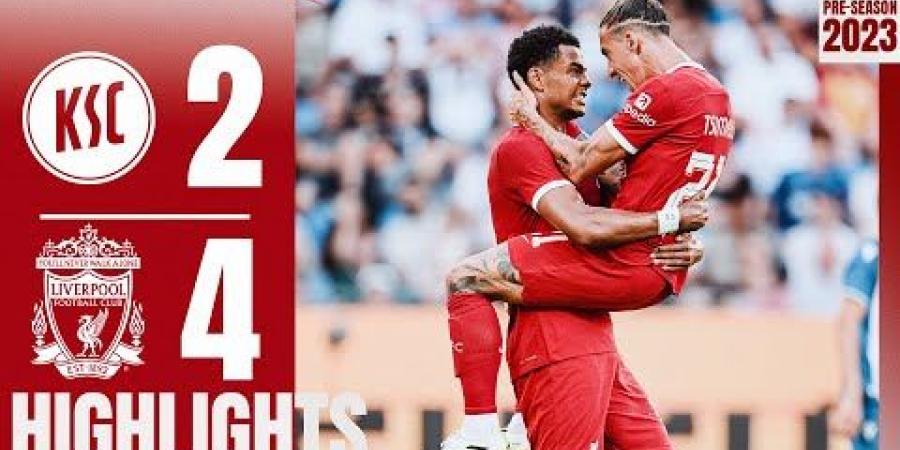 ملخص فوز ليفربول على كارلسروه 4-2 (ودي)