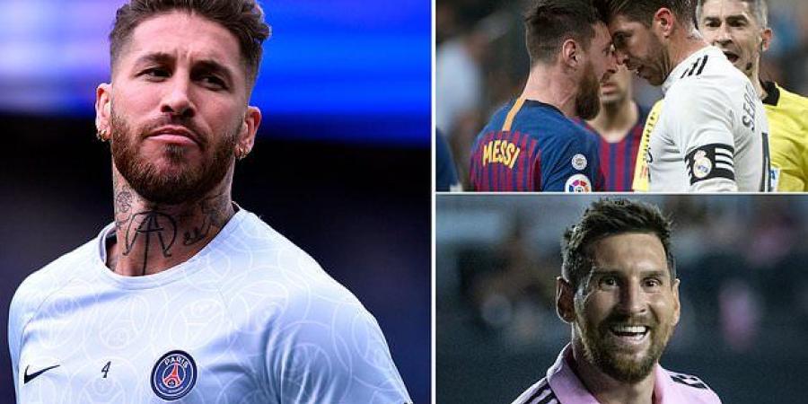 Sergio Ramos 'could head to LAFC' as he weighs up his next move - after previous links to following Lionel Messi to Inter Miami in MLS