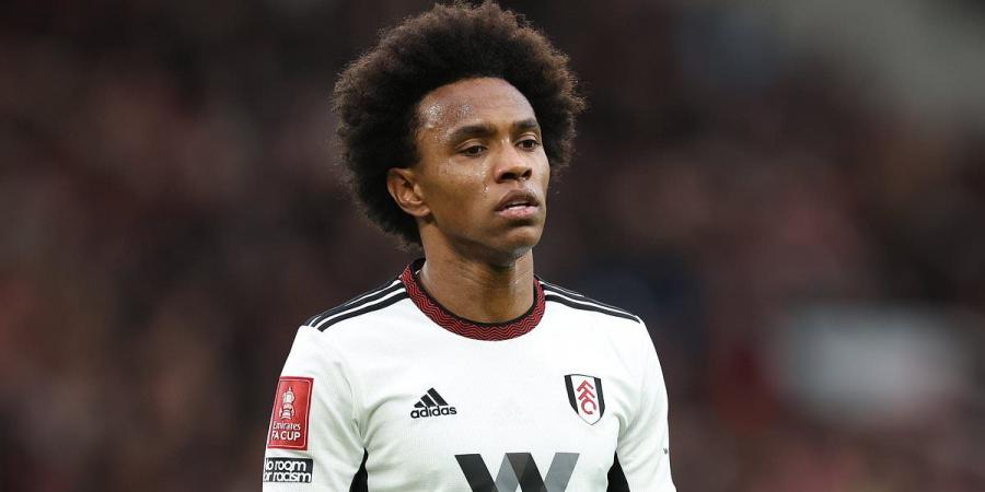 Willian 'could join Al-Shabab' just TWO WEEKS after penning his new deal at Fulham, with the Saudi Arabian side 'approaching the veteran winger with a lucrative offer'