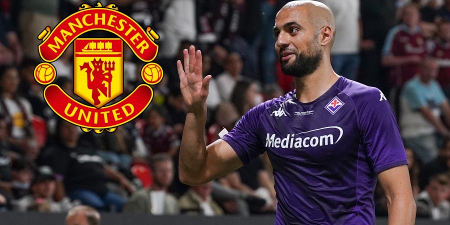 Man Utd leave it late! Red Devils confirm Sofyan Amrabat loan signing from Fiorentina with purchase option worth €25m