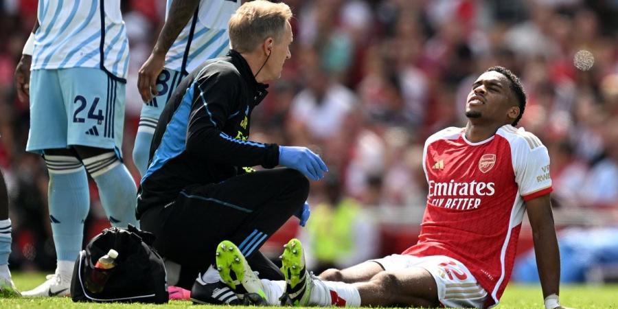 Arsenal's £40m summer signing Jurrien Timber 'is likely to miss Euro 2024' as he recovers from ACL surgery after suffering serious knee injury on his debut