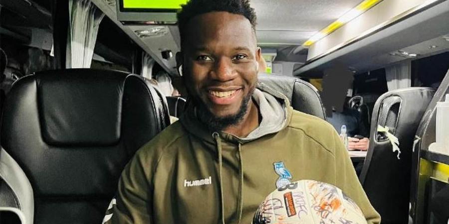 Watch the moment Oldham striker Mike Fondop does his best Antonio Rudiger impression with bizarre running style... after Real Madrid defender's technique went viral at the World Cup