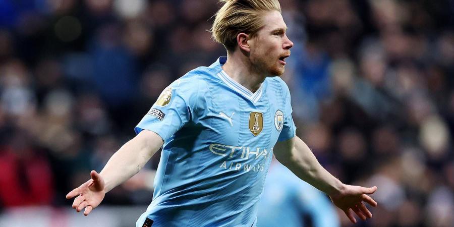 Kevin de Bruyne SCORES and assists on his Premier League return - five months after his last top flight game - with Belgian playmaker netting superb long-range strike to equalise for Man City against Newcastle