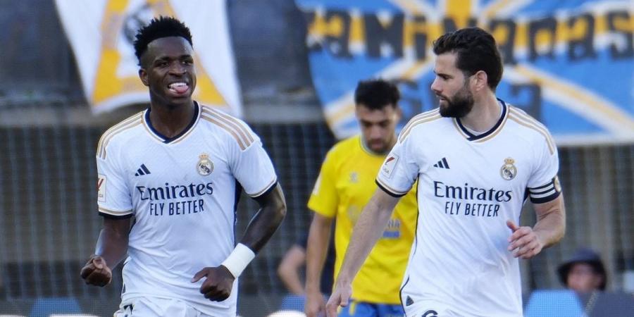 Las Palmas 1-2 Real Madrid: Vinicius Jr and Aurelien Tchouameni on target as Los Blancos fight back to go top of La Liga... but Carlo Ancelotti's side miss suspended Jude Bellingham