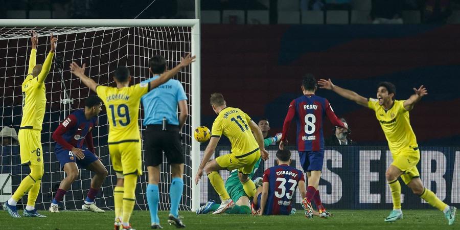 Barcelona 3-5 Villarreal: Jose Luis Morales and Alexander Sorloth secure stunning Nou Camp victory with stoppage time strikes... after Barcelona had initially come from two-goals down to lead with just SIX minutes left